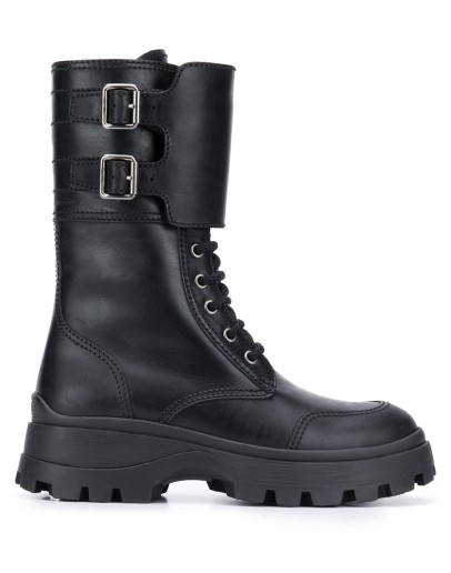 chunky lace-up boots