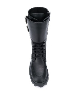 chunky lace-up boots