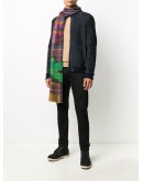 Pegaso-print knitted scarf