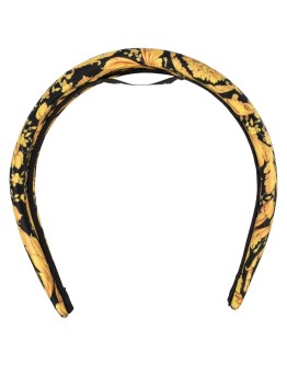 Barocco-print headband