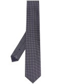 circle jacquard tie