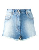 Gucci cherry washed denim shorts