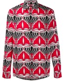 printed buttoned shirt