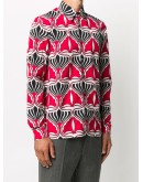 printed buttoned shirt