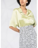 floral-print skirt