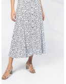 floral-print skirt