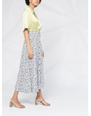 floral-print skirt