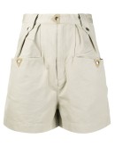 high-waist shorts