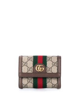 Ophidia GG card case wallet