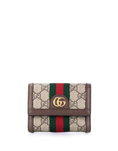 Ophidia GG card case wallet