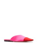 toecap flat mules