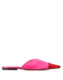 toecap flat mules