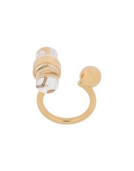 geometric resin ring