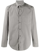 stitch-effect chest pocket shirt