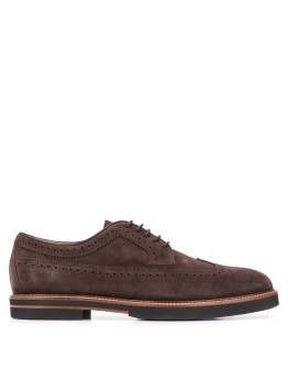 suede Oxford shoes