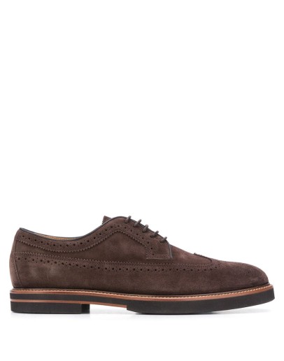 suede Oxford shoes