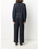 Workwear belted jumpsuit