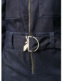 Workwear belted jumpsuit