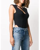 cut-out bodysuit top