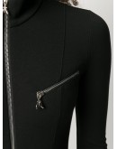 skinny fit zip-up playsuit