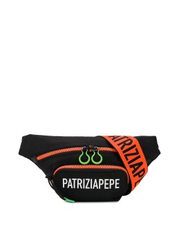 logo-print belt bag