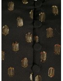 fil-coupé polka dot playsuit