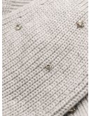 embellished ribbed jumper