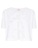 tie-front boxy-fit top