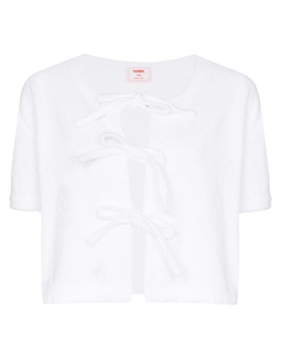 tie-front boxy-fit top