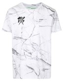 Arrows marble print T-shirt