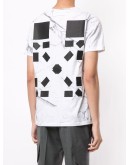 Arrows marble print T-shirt