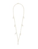 pearl detailed pendant necklace