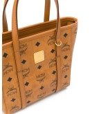 small logo-print tote bag