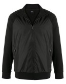 panelled bomber jacket