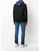 panelled bomber jacket
