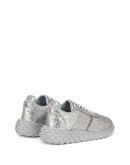low-top glitter trainers