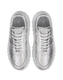 low-top glitter trainers