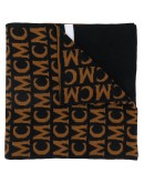 logo knit scarf