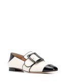 Janelle buckled strap loafers