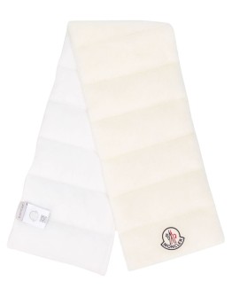logo patch scarf