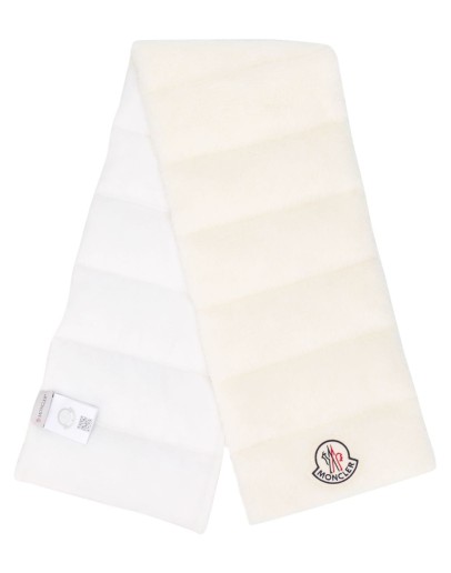logo patch scarf