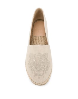 tiger-embroidered espadrilles