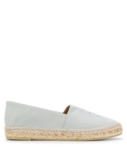 Tiger embroidered espadrilles