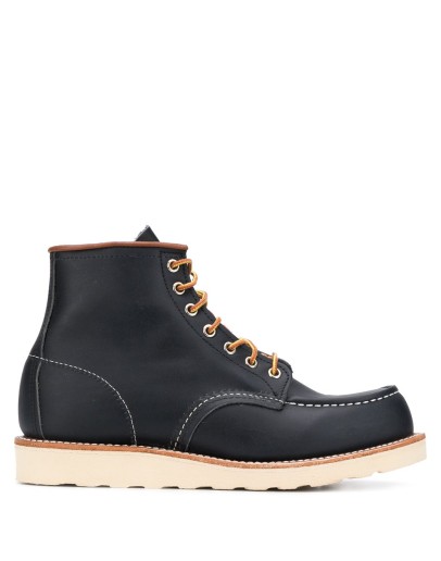 stiching-detail military boots