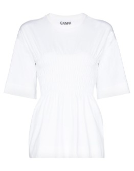 smocked T-shirt