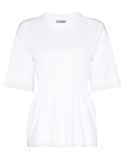 smocked T-shirt