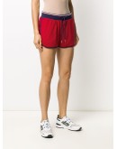 contrast trim stripe detail shorts