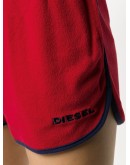 contrast trim stripe detail shorts