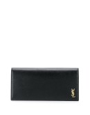 Monogram flap wallet