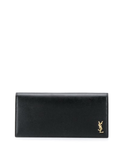 Monogram flap wallet